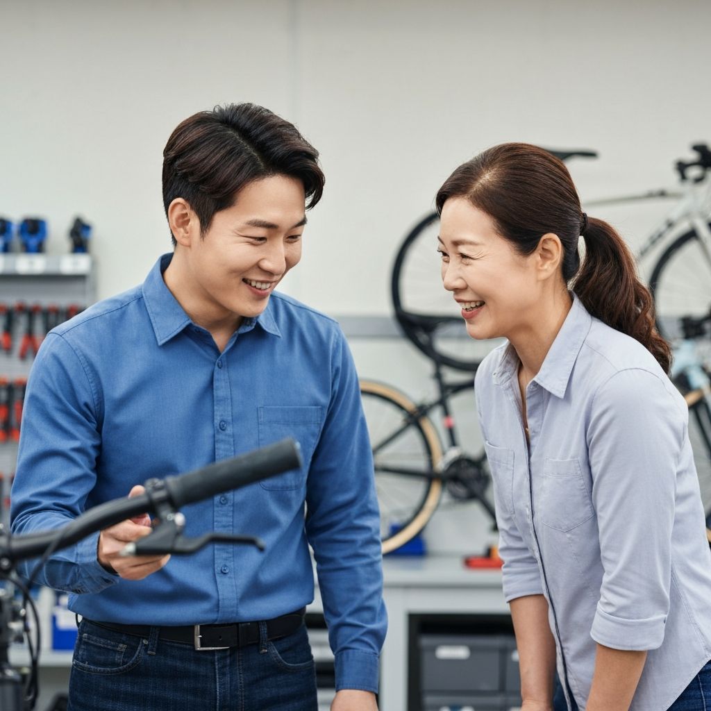 삼호자전거 대표 기술자